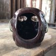 画像9: 50s MADE IN JAPAN Skull w/Glasses Ceramic Ashtray (M621)