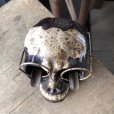 画像13: 50s MADE IN JAPAN Skull w/Glasses Ceramic Ashtray (M621)