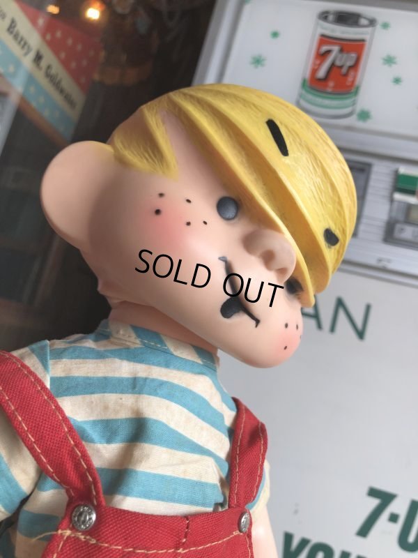 画像6: 50s Vintage Dennis The Menace Vinyl Doll (M622)