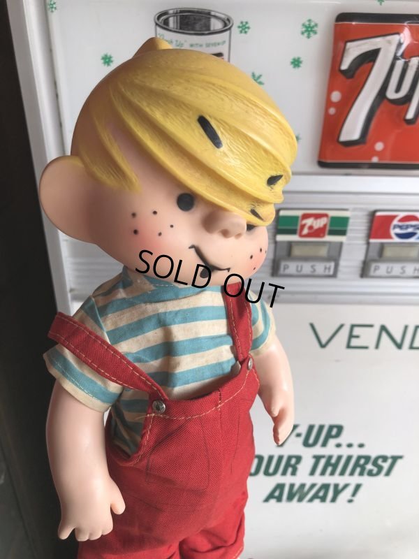 画像5: 50s Vintage Dennis The Menace Vinyl Doll (M622)
