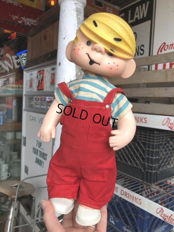 画像14: 50s Vintage Dennis The Menace Vinyl Doll (M622)