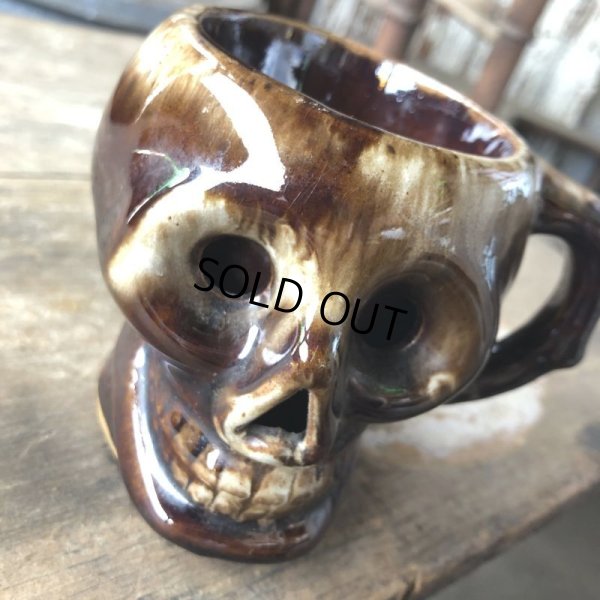 画像17: 50s MADE IN JAPAN Skull Mug (M620)