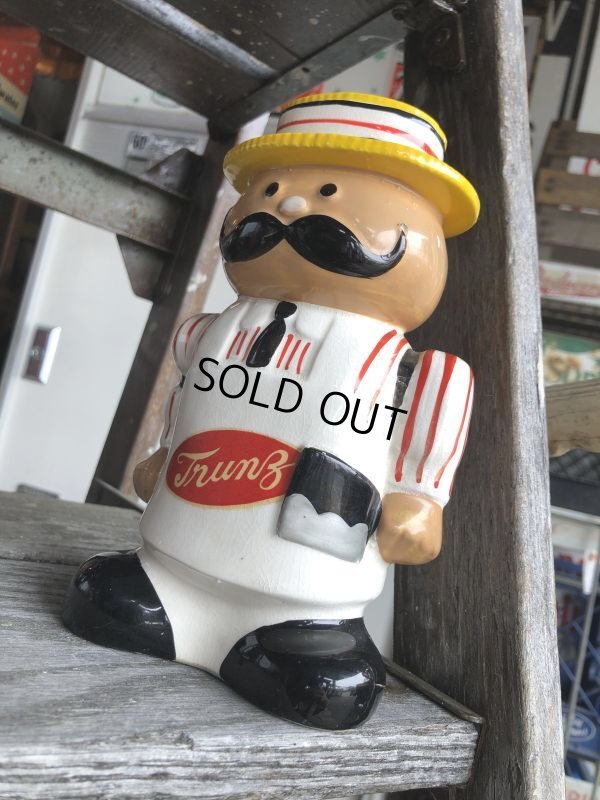 画像4: Vintage Advertising Trunz Butcher Ceramic Coin Bank Brooklyn N.Y (M624)
