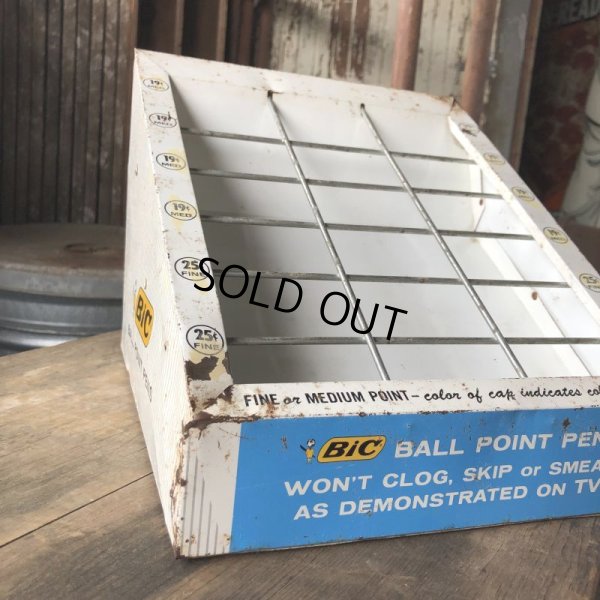 画像6: Vintage BIC Ballpoint Pen Advertising Store Display Rack (M625)