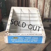 Vintage BIC Ballpoint Pen Advertising Store Display Rack (M625)