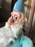 画像1: 50s Vintage GUND Rubber Face Doll Disney The Sword in the Stone Merlin (M629) (1)