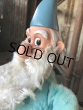 50s Vintage GUND Rubber Face Doll Disney The Sword in the Stone Merlin (M629)