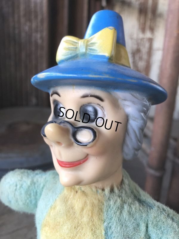 画像1: 50s Vintage GUND Rubber Face Doll Disney Mother Goose From BABES IN TOYLAND (M630)