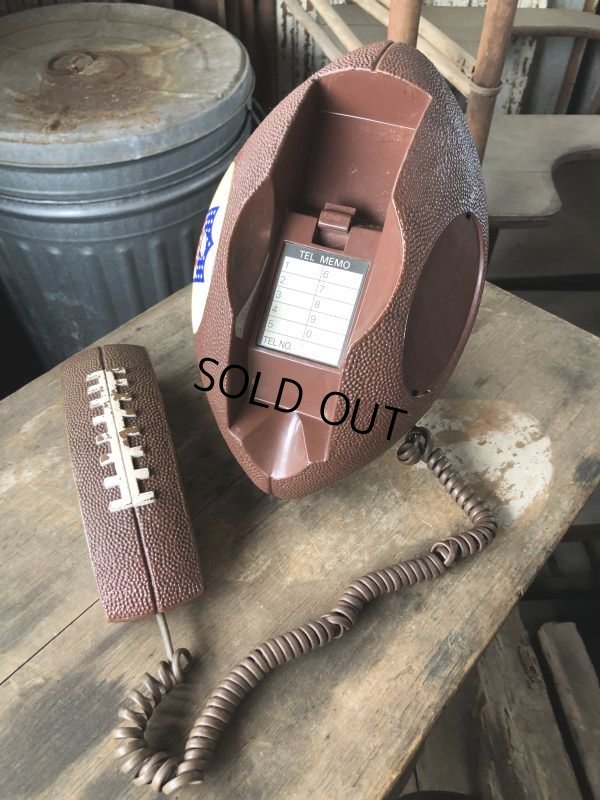 画像3: 80s Vintage NFL Football Telephone (B613)