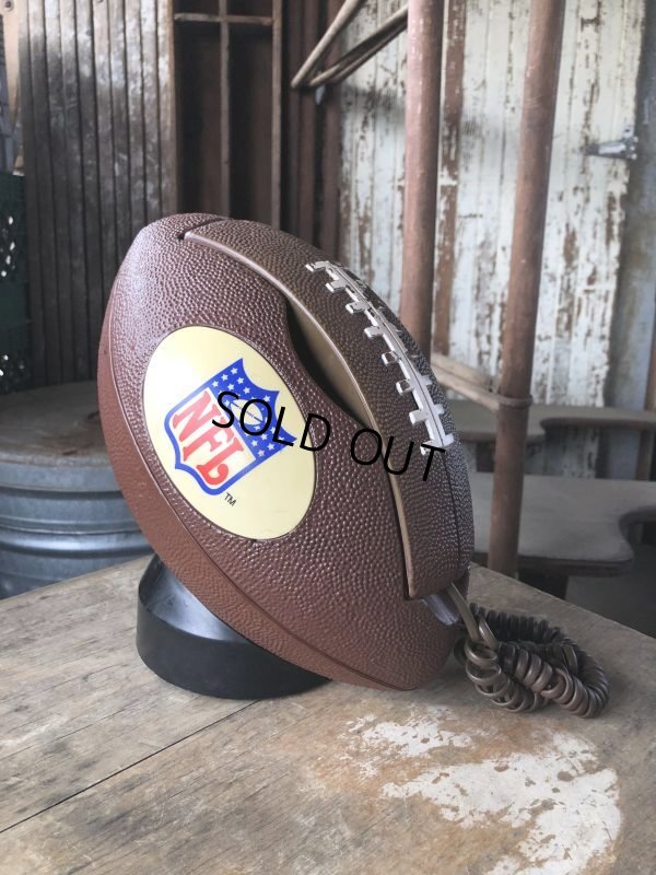 画像1: 80s Vintage NFL Football Telephone (B613)