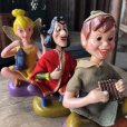 画像6: Vintage Disney WDP Peter Pan Tinkerbell Captain Hook Vinyl Figures Set (M632)