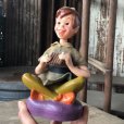 画像12: Vintage Disney WDP Peter Pan Tinkerbell Captain Hook Vinyl Figures Set (M632)