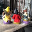 画像3: Vintage Disney WDP Peter Pan Tinkerbell Captain Hook Vinyl Figures Set (M632)