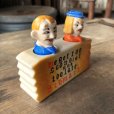 画像6: Vintage 4 Four Eyed Couples Nodder Salt and Pepper Shakers (B633)