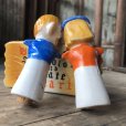 画像11: Vintage 4 Four Eyed Couples Nodder Salt and Pepper Shakers (B633)