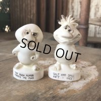 Vintage Li Li Lo Martians Monster Ceramic Salt and Pepper Shakers (M634)