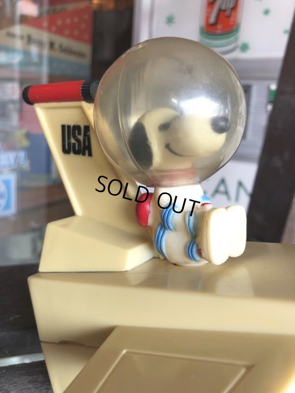 画像7: 70s Vintage Mattel Snoopy Spaceship AM Radio (M636)