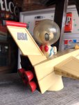 画像6: 70s Vintage Mattel Snoopy Spaceship AM Radio (M636)