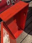 画像3: Vintage Gas Station Towel Metal Cabinet Dispenser (M639)