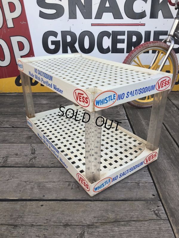 画像10: Vintage Advertising VESS WHISTLE Soda Hard Plastic Store Display Shelf Rack (M640)