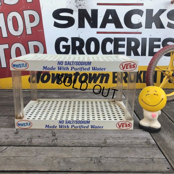 画像23: Vintage Advertising VESS WHISTLE Soda Hard Plastic Store Display Shelf Rack (M640)