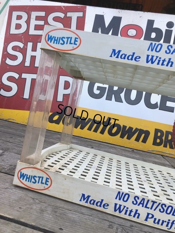 画像14: Vintage Advertising VESS WHISTLE Soda Hard Plastic Store Display Shelf Rack (M640)
