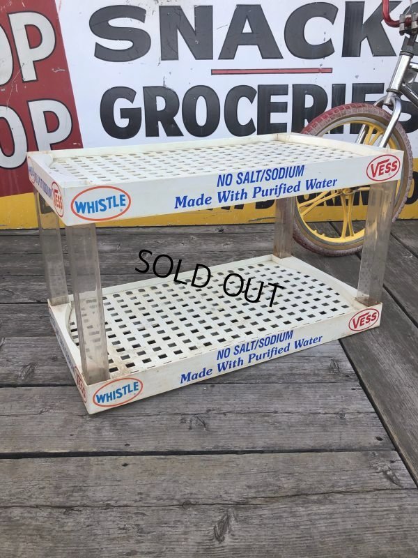画像12: Vintage Advertising VESS WHISTLE Soda Hard Plastic Store Display Shelf Rack (M640)