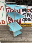 画像12: 【店舗引き取り限定】 Vintage Advertising JOHNSON & SON Raid Store Display Shelf Metal Rack (M641)