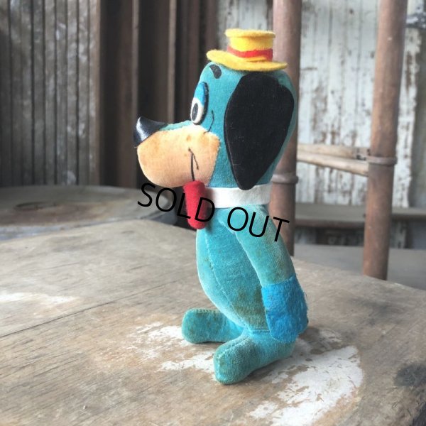 画像4: 60s Vintage Hanna Barbara Huckleberry Hound Velveteen Stuffed (M644)