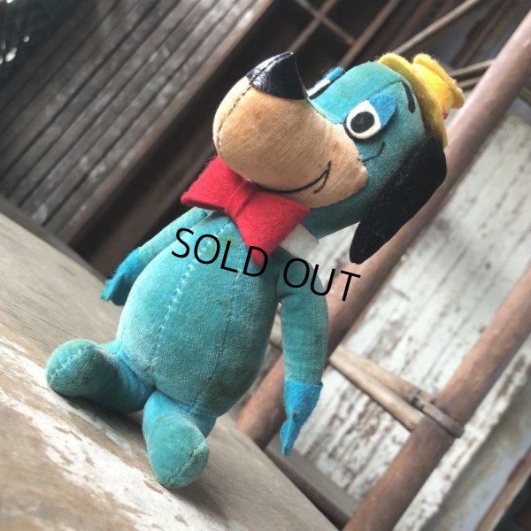 画像7: 60s Vintage Hanna Barbara Huckleberry Hound Velveteen Stuffed (M644)