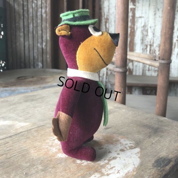 画像4: 60s Vintage Hanna Barbara Yogi Bear Velveteen Stuffed (M645)