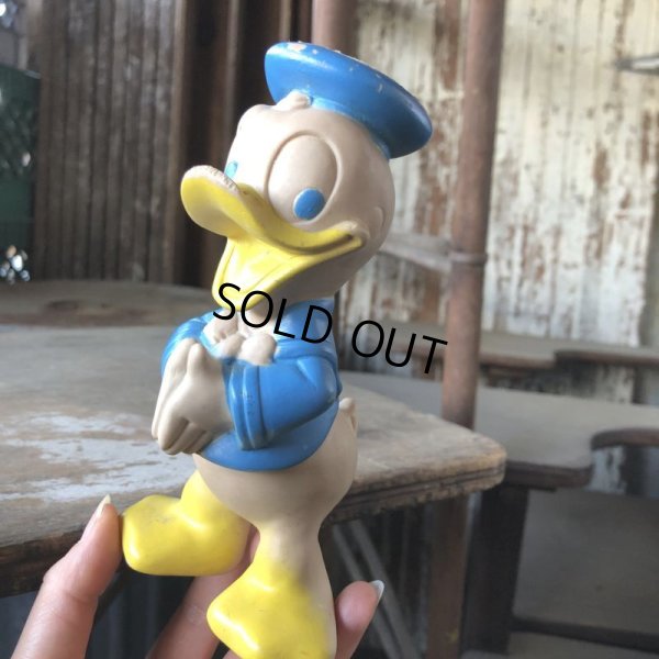 画像1: Vintage DELL  Donaldo Duck Rubber Doll (M643)