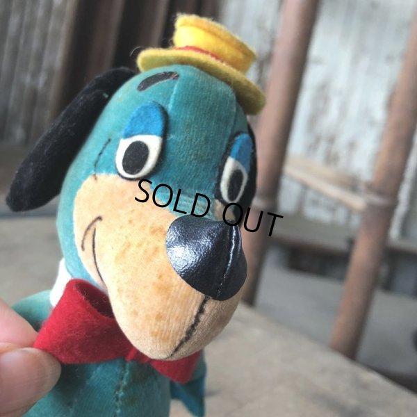 画像8: 60s Vintage Hanna Barbara Huckleberry Hound Velveteen Stuffed (M644)