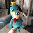 画像9: 60s Vintage Hanna Barbara Huckleberry Hound Velveteen Stuffed (M644)