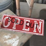 Vintage OPEN / CLOSED Sign (M642)