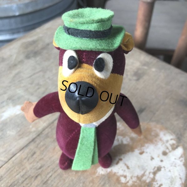 画像6: 60s Vintage Hanna Barbara Yogi Bear Velveteen Stuffed (M645)