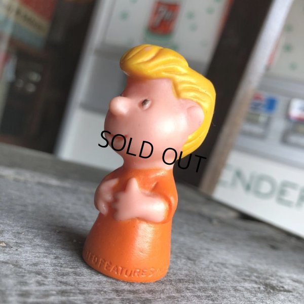 画像4: 70s Vintage Snoopy Vinyl Finger Schroder (M651)