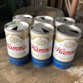 Vintage Hamms Beer Cans 6 PACK (M658) 
