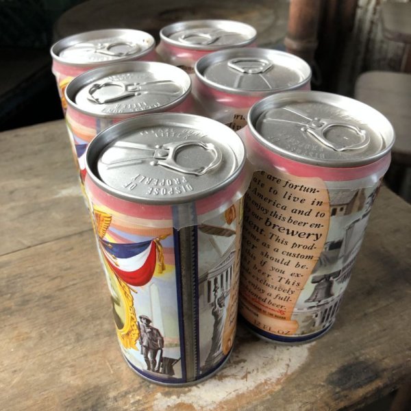 画像10: Vintage FALSTAFF Beer Cans 6 PACK (M662)