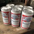 画像5: Vintage Budweiser Beer Cans 6 PACK (M656) 