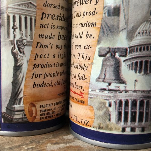 画像8: Vintage FALSTAFF Beer Cans 6 PACK (M662)