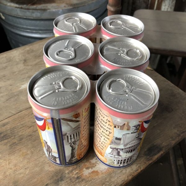 画像12: Vintage FALSTAFF Beer Cans 6 PACK (M662)
