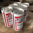画像6: Vintage Budweiser Beer Cans 6 PACK (M656) 