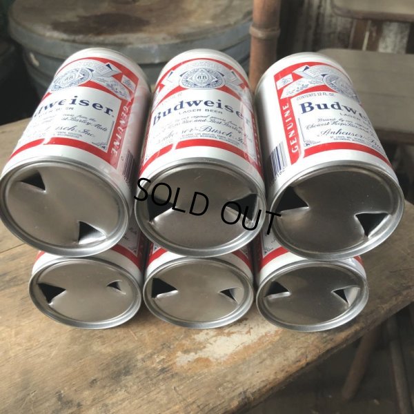 画像7: Vintage Budweiser Beer Cans 6 PACK (M656) 