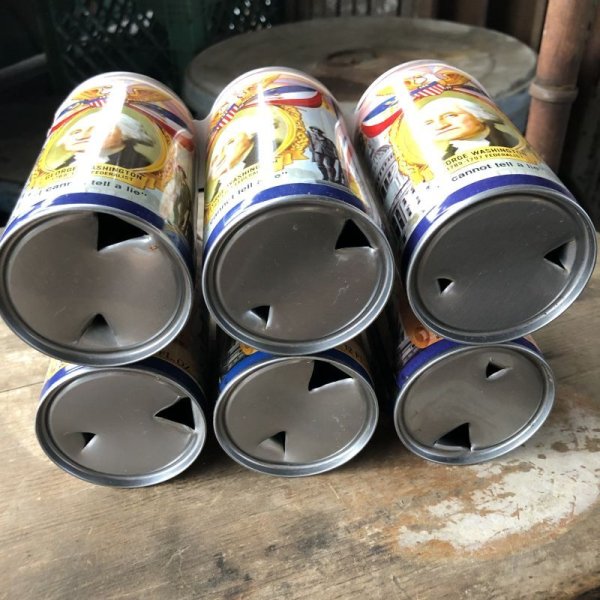 画像13: Vintage FALSTAFF Beer Cans 6 PACK (M662)