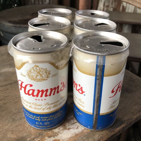 画像4: Vintage Hamms Beer Cans 6 PACK (M658) 