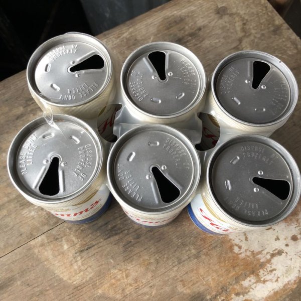 画像2: Vintage Hamms Beer Cans 6 PACK (M658) 