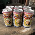 Vintage FALSTAFF Beer Cans 6 PACK (M662) 