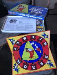 70s Vintage Disney Mickey Mouse Board Game (M663)