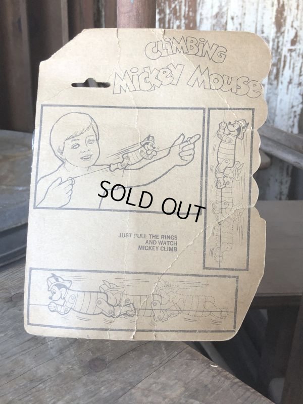 画像6: 70s Vintage Disney CLiMBiNG Mickey Mouse (M664)